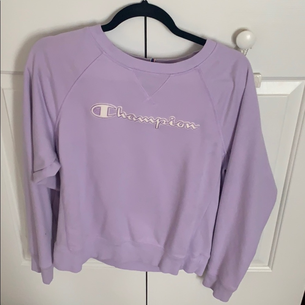 Lavender Thing Champion Crewneck 💜
